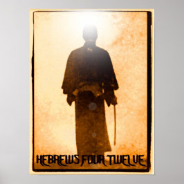 Hebreeuws 4:12 samurai poster