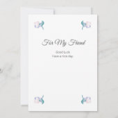 Hebreeuws 4:16 citeert zwarte ver bedankkaart (Achterkant)