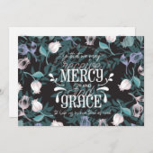 Hebreeuws 4:16 citeert zwarte ver bedankkaart (Voorkant / Achterkant)