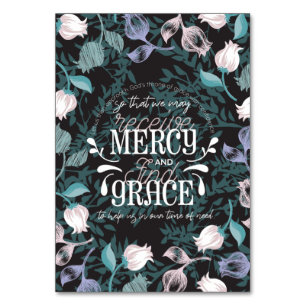 Hebreeuws 4:16 citeert zwarte ver kaart