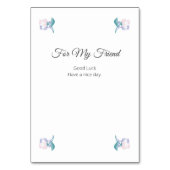 Hebreeuws 4:16 citeert zwarte ver kaart (Achterkant)