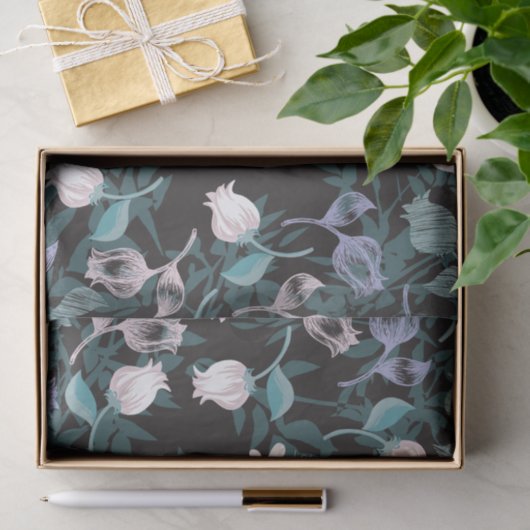 Hebreeuws 4:16 citeert zwarte ver tissuepapier (Geschenk)