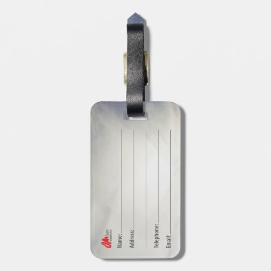 Hebreeuws 6:19 Bagagelabel (Achterkant verticaal)