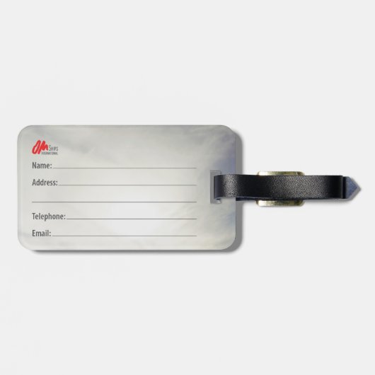 Hebreeuws 6:19 Bagagelabel (Achterkant horizontaal)