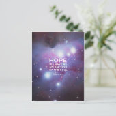 Hebreeuws 6:19 briefkaart (Staand voorkant)