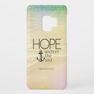 Hebreeuws 6:19 Hope verankert de ziel Case-Mate Samsung Galaxy S9 Hoesje