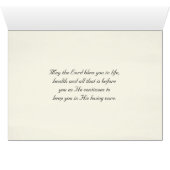 Hebreeuws 6:19 Jesus Anchor voor mijn ziel, kaart (Binenzijde Horizontaal (Onderkant))