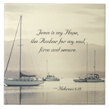 Hebreeuws 6:19 Jesus Anchor voor mijn ziel, Sailbo