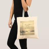 Hebreeuws 6:19 Jesus Anchor voor mijn ziel, Sailbo Tote Bag (Voorkant (product))