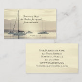 Hebreeuws 6:19 Jesus is de Anchor voor mijn ziel, Visitekaartje (Voorkant / Achterkant)