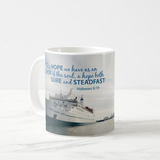 Hebreeuws 6:19 Mok (Voorkant links)