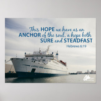 Hebreeuws 6:19 Poster