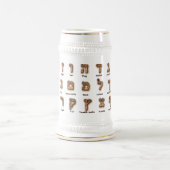 Hebreeuws Alef Bet Mok - Tall (Center)