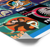 Hebreeuws Alfabet Poster (Hoek)