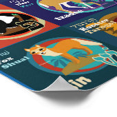 Hebreeuws Alfabet Poster (Hoek)