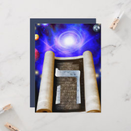 Hebreeuws Alphabet Invitation Kaart