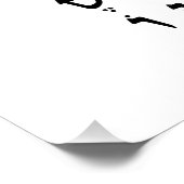 Hebreeuws Alphabet met Nikkud Jewish Education Perfect Poster (Hoek)