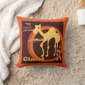 Hebreeuws Alphabet Sierkussen-Gimmel Kussen (Deken)