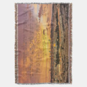 Hebreeuws "Als ik je vergeet, O Jerusalem" Psalm V Deken (Voorkant Verticaal)