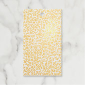 Hebreeuws Cadeaulabels (Voorkant)