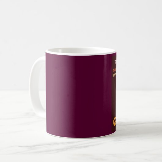 Hebreeuws Coffee Mugs Mok (Voorkant links)