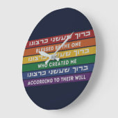 Hebreeuws Creëer volgens hun Will LGBTQ Grote Klok (Hoek)