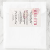 Hebreeuws en Engelse zegeningen voor Hanukkah Rechthoekige Sticker (Tas)