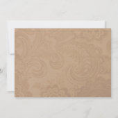 Hebreeuws Engels Rosh Hashanah  Bloemen Notitiekaartje (Achterkant)