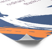 Hebreeuws & English Hanerot Halalu Hanukkah Prayer Poster (Hoek)