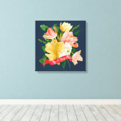 Hebreeuws: Eshet Chayil - (Joodse) Vrouw van Valor Canvas Afdruk (Insitu (Houten vloer))