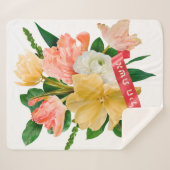 Hebreeuws: Eshet Chayil - (Joodse) Vrouw van Valor Sherpa Deken (Voorkant (horizontaal))