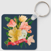 Hebreeuws: Eshet Chayil - (Joodse) Vrouw van Valor Sleutelhanger (Achterkant)