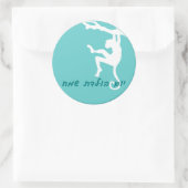 Hebreeuws Happy Birthday Sticker (Tas)