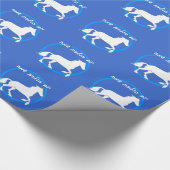 Hebreeuws Happy Birthday-verpakkingspapier Cadeaupapier (Hoek)