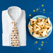 Hebreeuws Happy Purim Hamentash Stropdas