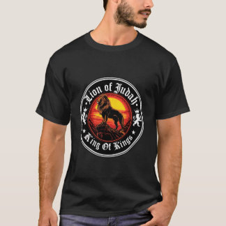 Hebreeuws Israeliet YHWH Leeuw van Juda Yahweh Ras T-shirt