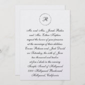 Hebreeuws Joodse bruiloft nodigde me uit als zegel Kaart (Voorkant / Achterkant)