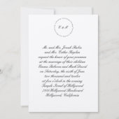 Hebreeuws Joodse bruiloft Uitnodiging Ani L'Dodi C (Voorkant)