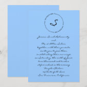 Hebreeuws Joodse bruiloft Uitnodiging - Soul Delig (Voorkant / Achterkant)