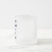 hebreeuws leraar , geweldige matglas koffiemok (Center)