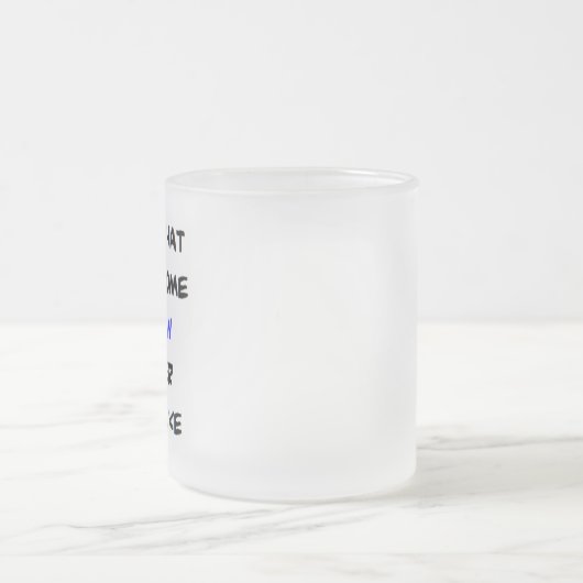 hebreeuws leraar , geweldige matglas koffiemok (Center)