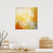 Hebreeuws Letter Aleph Typografie Art Poster (Keuken)