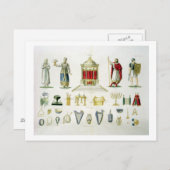 Hebreeuws Levi, Priest, King en Soldaat met Sacred Briefkaart (Voorkant / Achterkant)