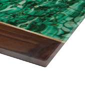 Hebreeuws Lichvod Shabbat Faux Wood Stone Challah Snijplank (Hoek)