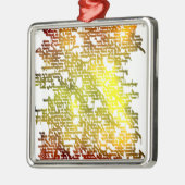 Hebreeuws Metalen Ornament (Links)