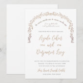 Hebreeuws Mijn geliefde Joodse trouwkaarten Kaart (Voorkant / Achterkant)