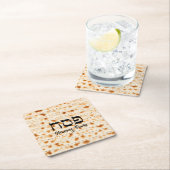 Hebreeuws Pesach Passover Matzah Kartonnen Onderzetters (Insitu)