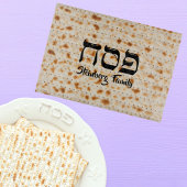 Hebreeuws Pesach Passover Matzah Snijplank