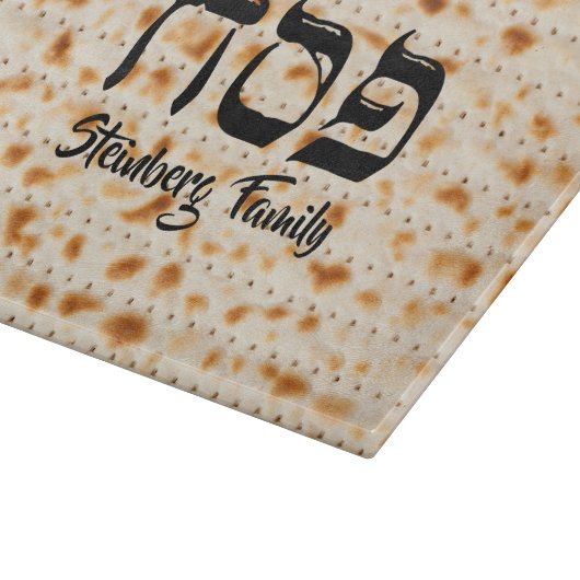 Hebreeuws Pesach Passover Matzah Snijplank (Hoek)