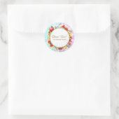 Hebreeuws Rosh Hashanah Ronde Sticker (Tas)